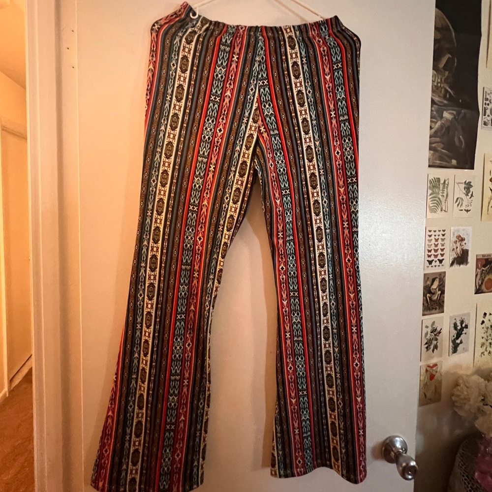 Papaya colorful flare leggings